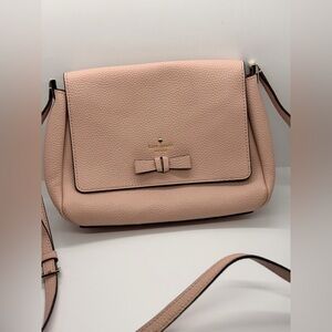 Kate Spade Blush Crossbody Bag with Bow